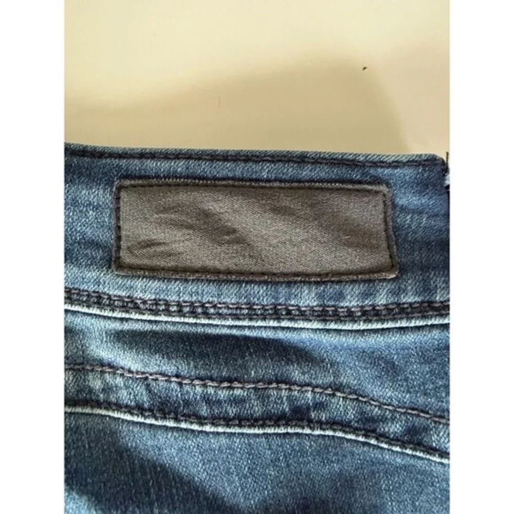 Seven7 Slim Boot‎ Jeans Size 12 Blue Slimaker Mid Rise Denim Pants 1001